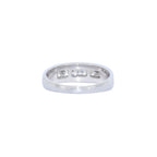 ANILLO ORO BLANCO 7 BRILLANTES