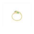 ANILLO TUYYO TREBOLES CON CIRCONITAS