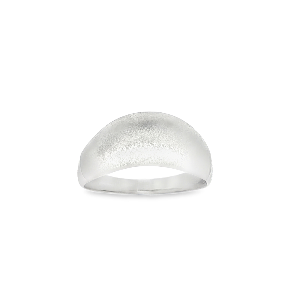 ANILLO GLOBO ORO BLANCO