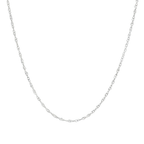 CADENA SINGAPUR FINA ORO BLANCO