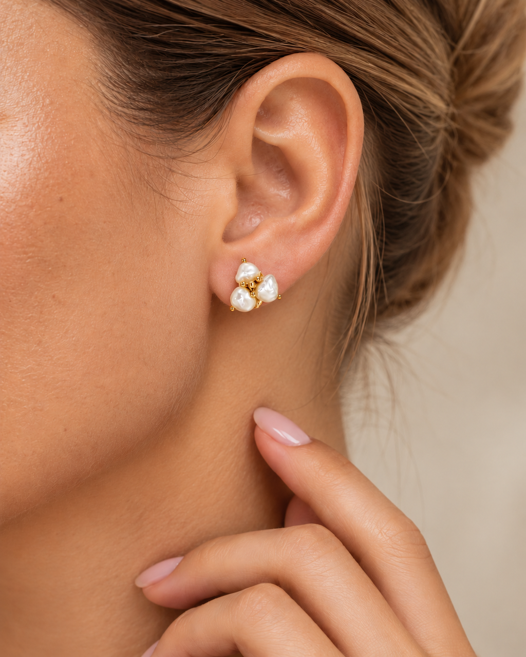 PENDIENTES 3 PERLAS
