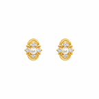 PENDIENTES CON PERLAS Y CIRCONITAS