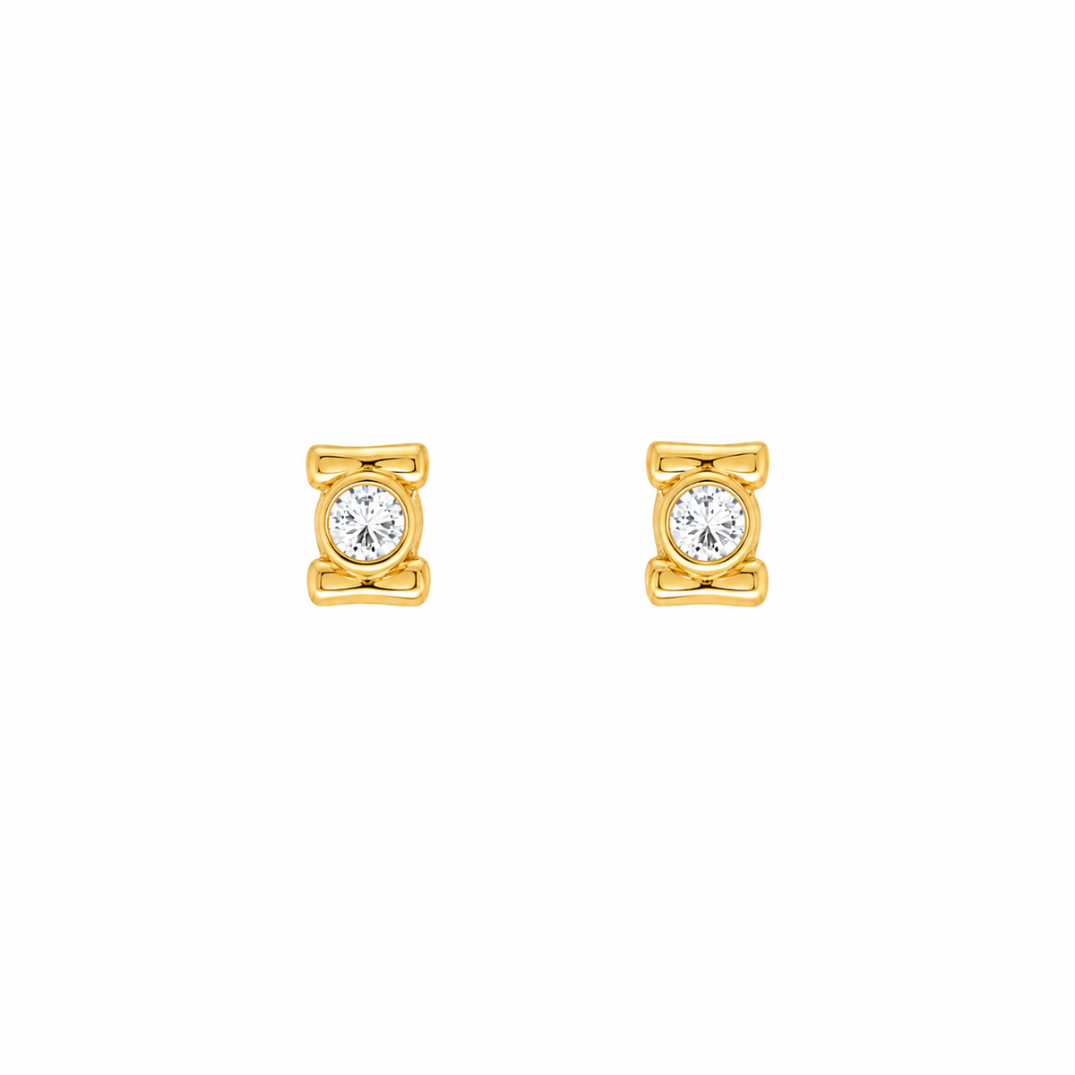PENDIENTES CUADRADOS CON CIRCONITAS