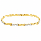 PULSERA SEMIRIGIDA BICOLOR
