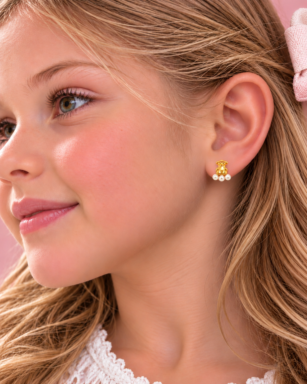 PENDIENTES TOUS CON PERLAS