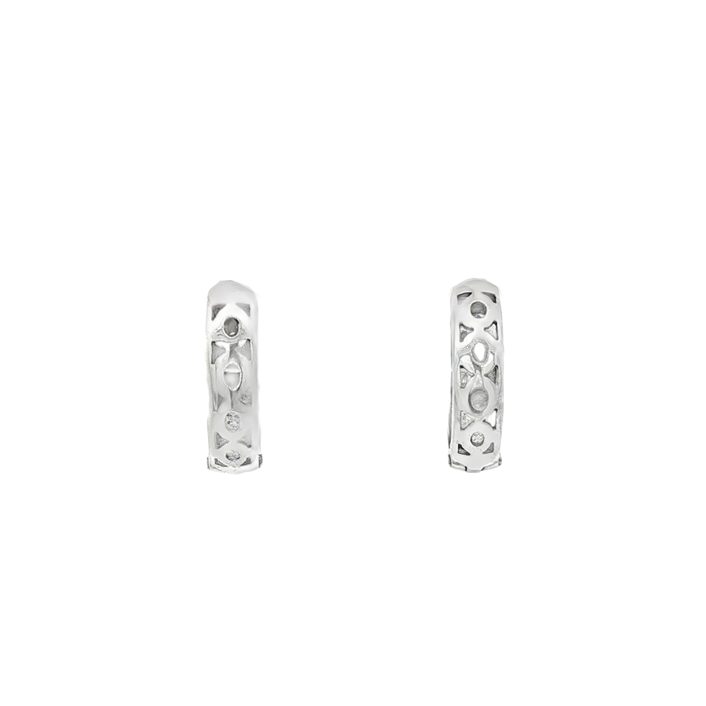 PENDIENTES ESENCIA ORO BLANCO
