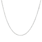 CADENA DE ORO BLANCO
