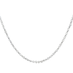 CADENA DE ORO BLANCO