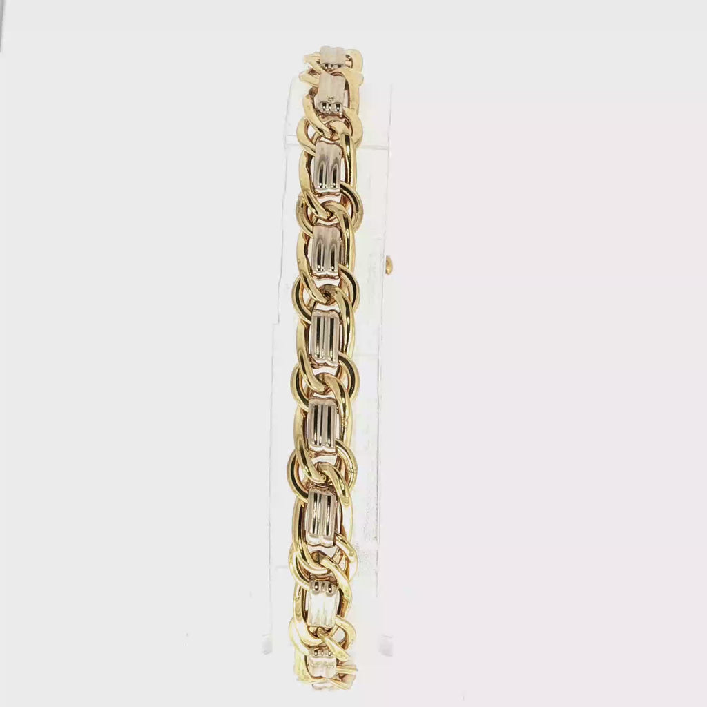 PULSERA BICOLOR