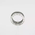 ANILLO BVLGARI DE ORO BLANCO