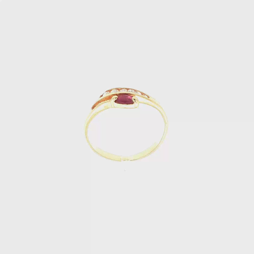 ANILLO PIEDRA ROSA