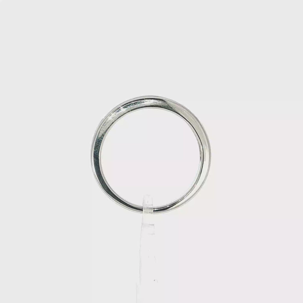 ANILLO CINTILLO PRINCESA ORO BLANCO