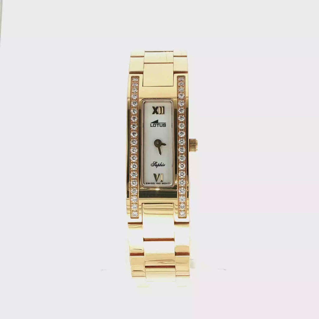 RELOJ LOTUS DAMA CON BRILLANTES