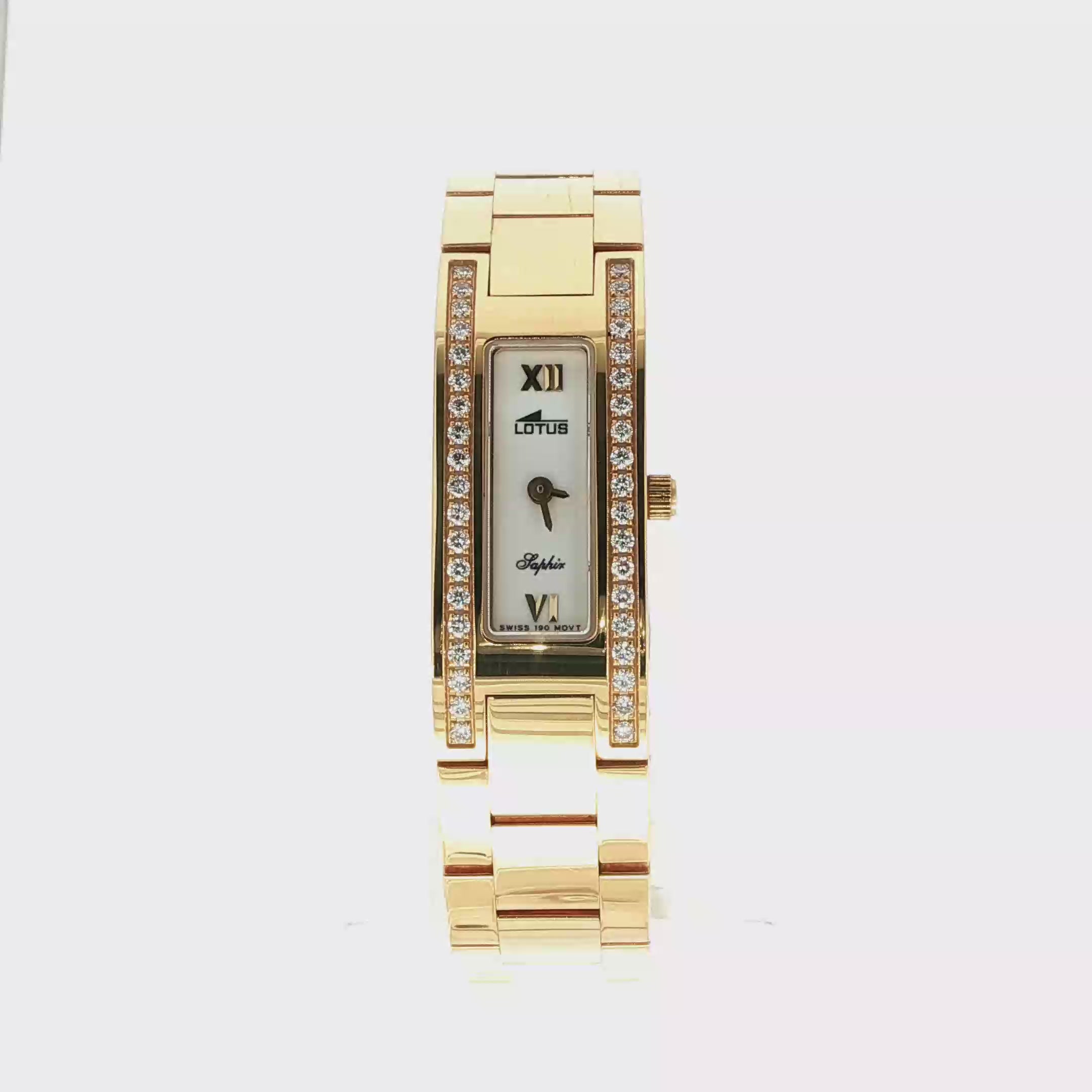 RELOJ LOTUS DAMA CON BRILLANTES