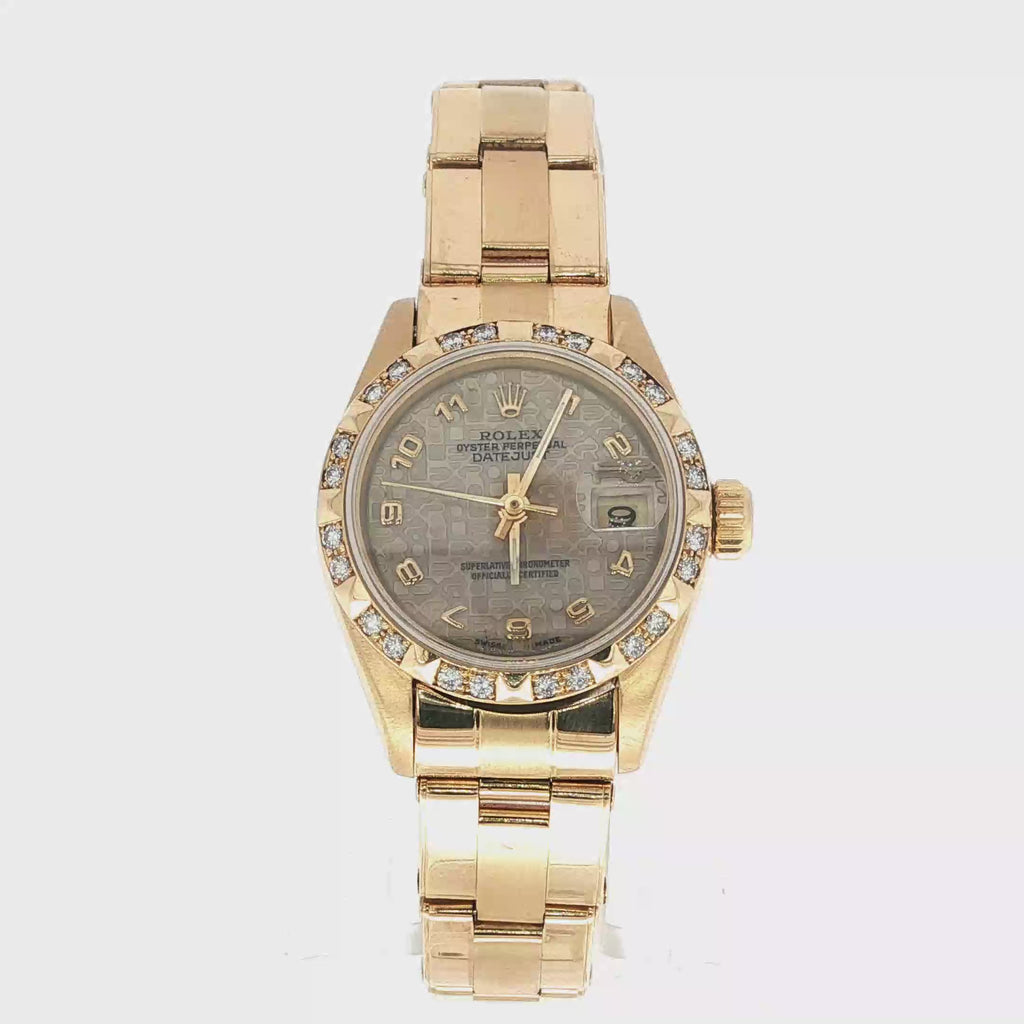 RELOJ ROLEX DATEJUST LADY 26mm ORO 18K