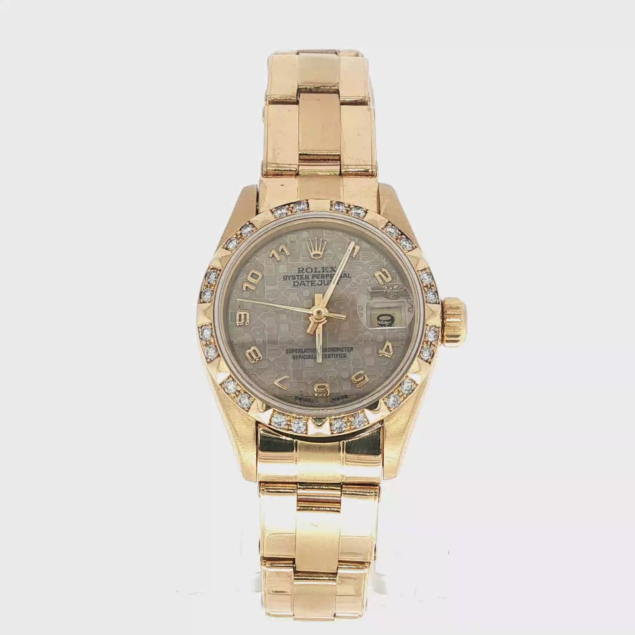 RELOJ ROLEX DATEJUST LADY 26mm ORO 18K