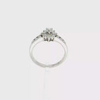 ANILLO FLOR CON DIAMANTES