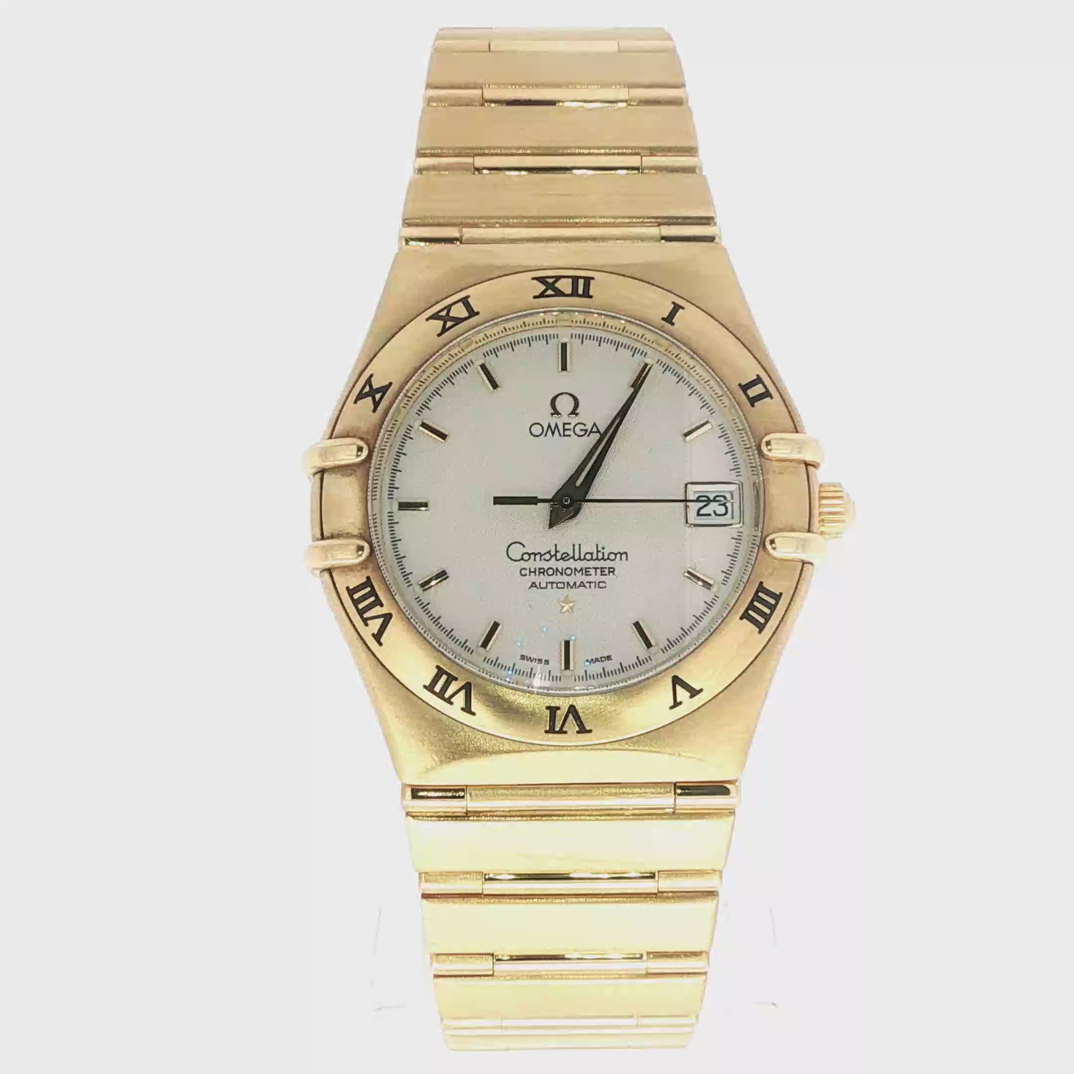 RELOJ OMEGA CONSTELATION ORO 18K