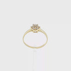 ANILLO FLOR CON CIRCONITAS