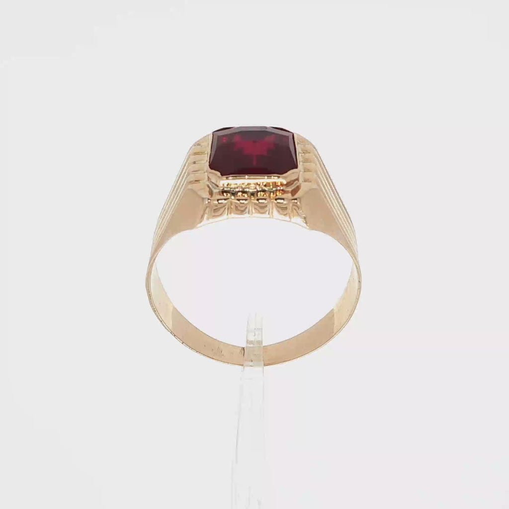 SELLO PIEDRA ROJA