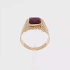 SELLO PIEDRA ROJA