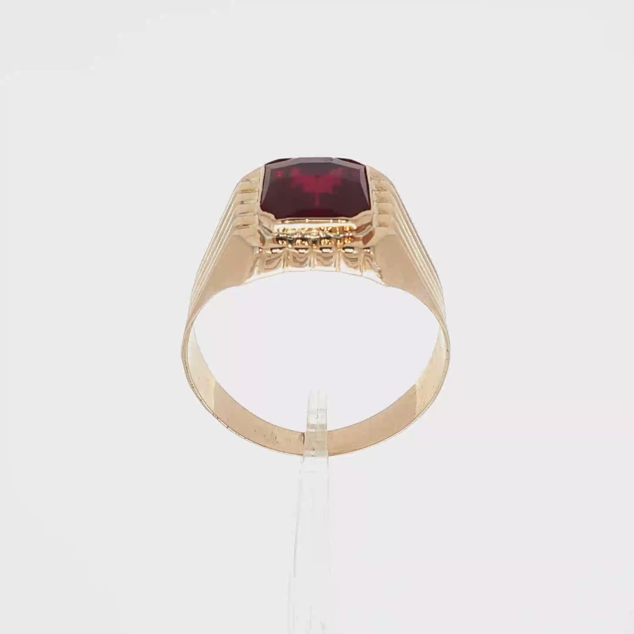 SELLO PIEDRA ROJA