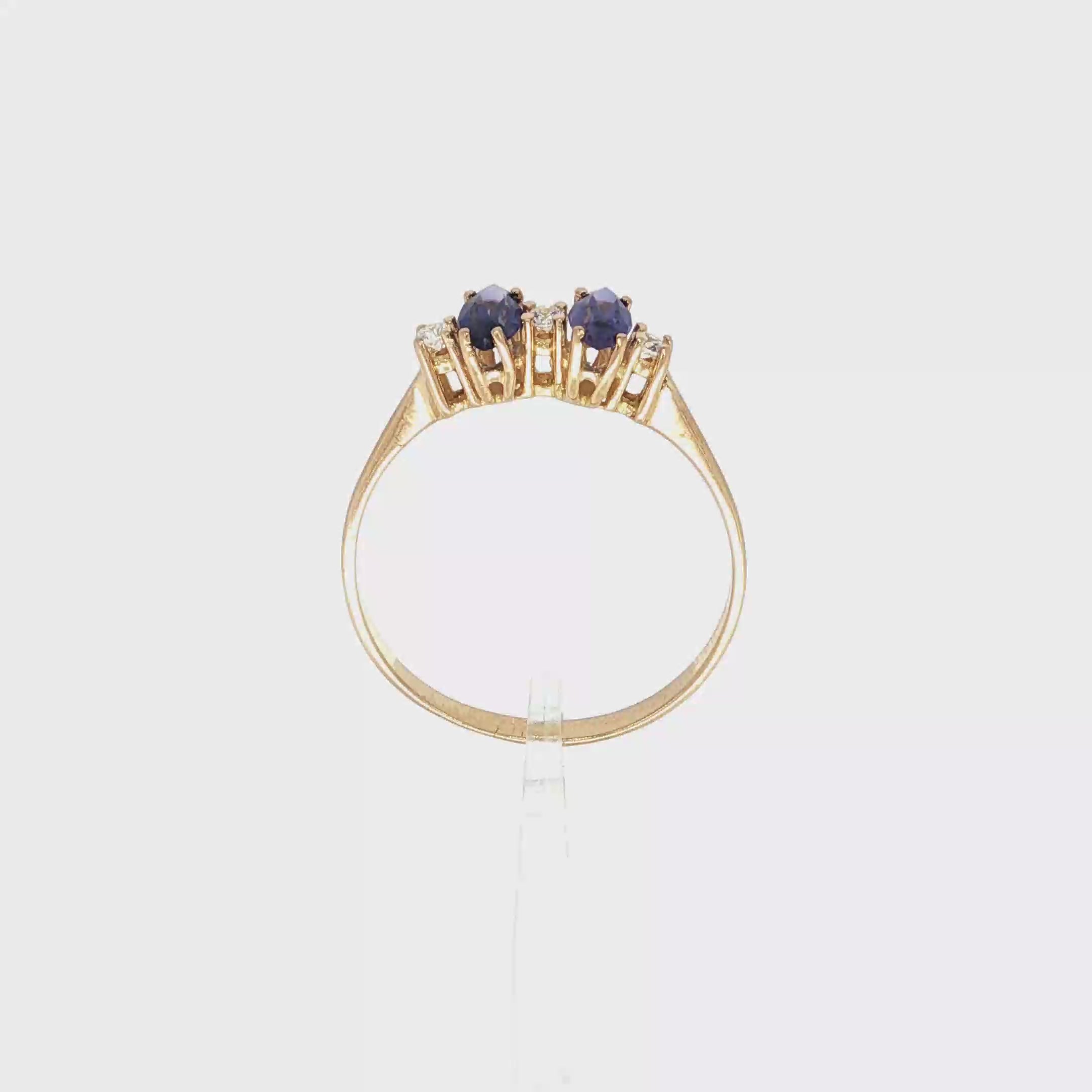 ANILLO 2 ZAFIROS