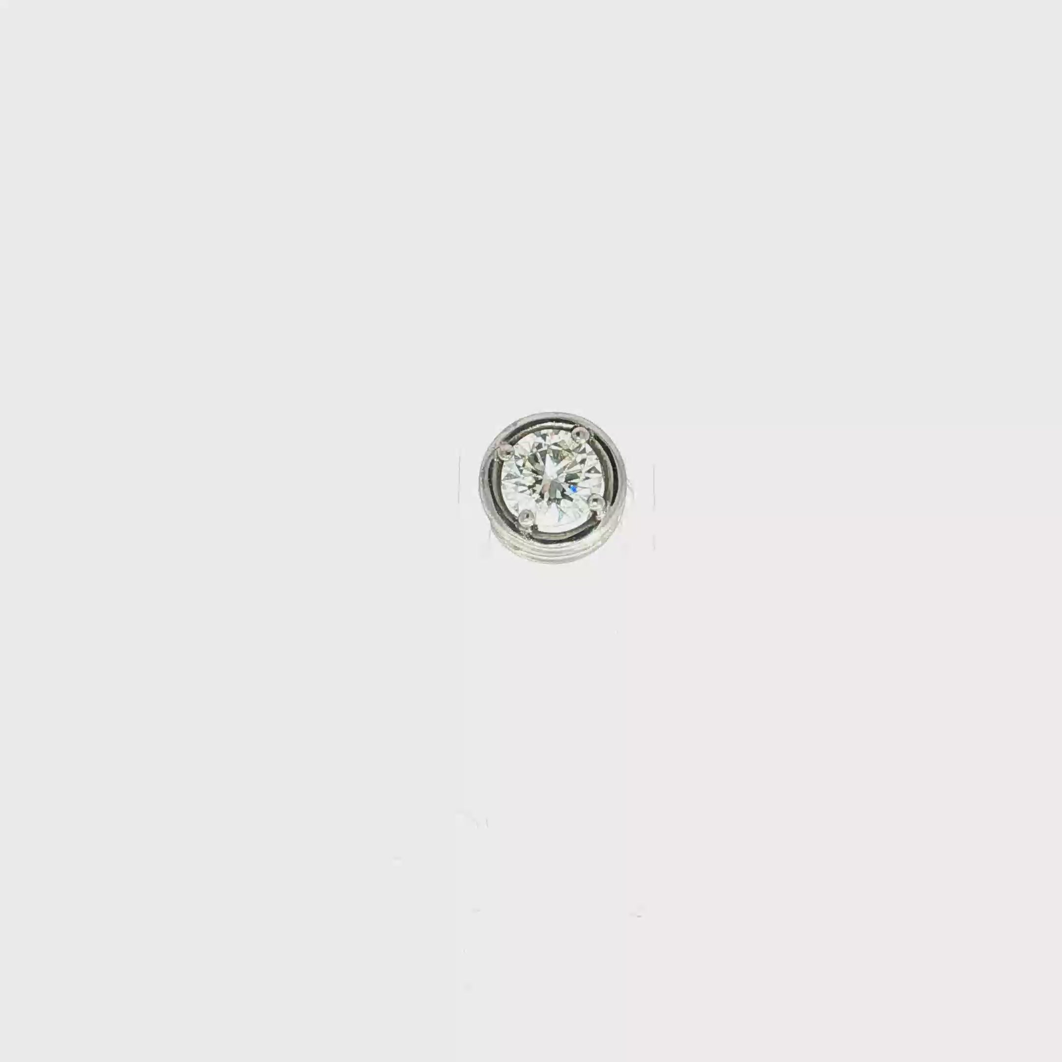 COLGANTE REDONDO CON DIAMANTE