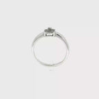 SORTIJA DE ORO BLANCO CON DIAMANTES