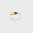 ANILLO SERPIENTE CON CIRCONITA