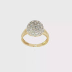 ANILLO BICOLOR CON CIRCONITAS