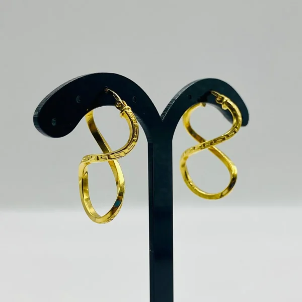 PENDIENTES INFINITO CON GRECA - Image 3