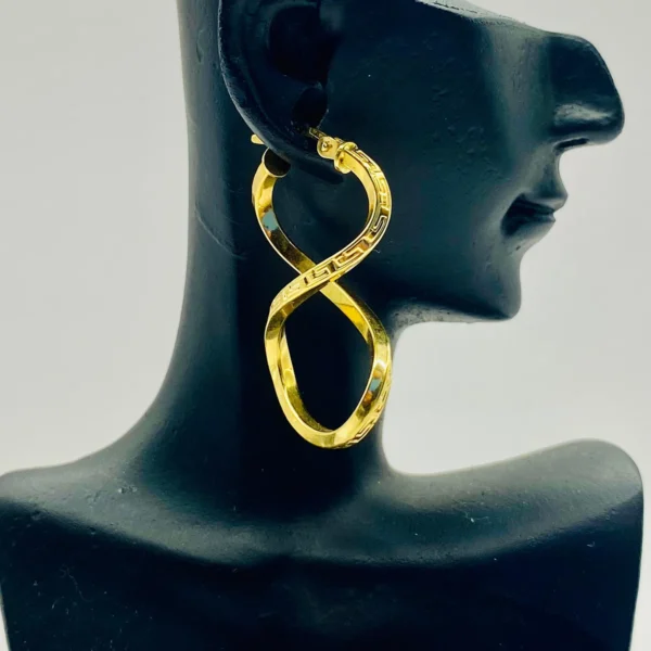 PENDIENTES INFINITO CON GRECA - Image 2