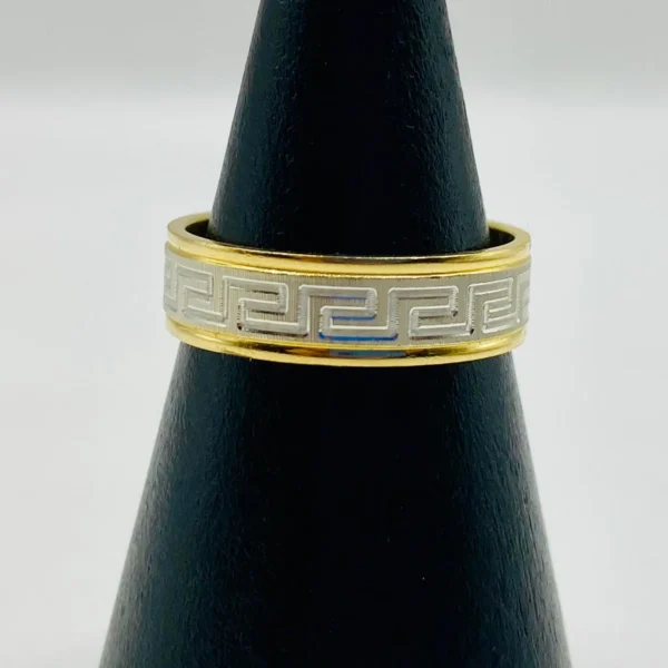 ANILLO GRECA BICOLOR - Image 2